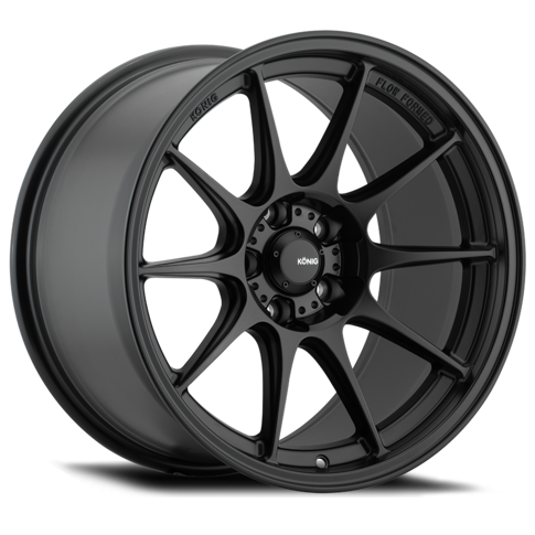 Konig Dekagram 16x8 4X100 ET35 Matte Black 1990-2005 · 16X8