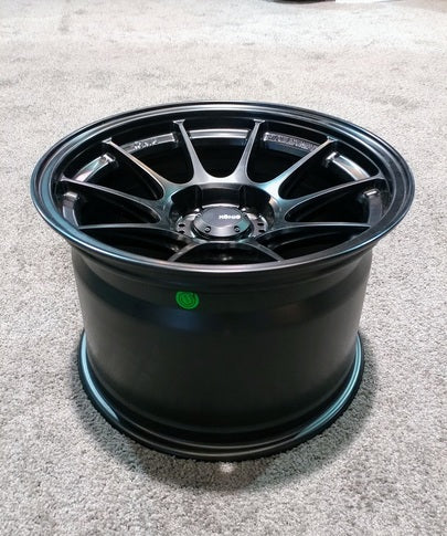 Konig Dekagram 15x10 4X100 ET25 Matte Black