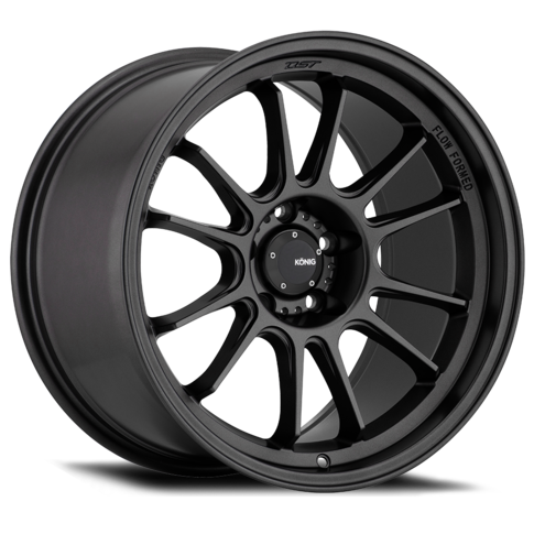Konig Hypergram 17x8 4X100 ET45 Matte Black