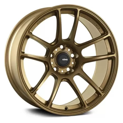 KONIG HELIOGRAM 17x8.5 4x100 ET45 Matte Bronze *KNURLED BEAD* 2016-2023 · 17X8.5 NEW!