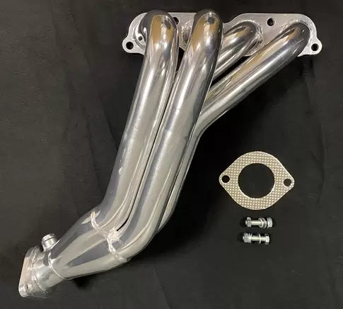 RoadsterSport MAX Power 4-1 Standard Length MX5 Stainless Steel Header - BRIGHT SILVER CERAMIC FINISH MIATA MX5-ND 2016-2024