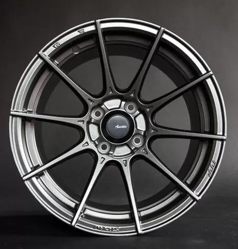 Advanti Racing Storm S1 4X100 +35mm - Grey 2016-2023 · 17X7 AMAZING ULTRA LIGHT 14 POUNDS!