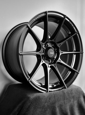 Advanti Racing Storm S1 17x9, 4X100, 45mm - Matte Black 2016-2024 · 17X9 ULTRA LIGHT!