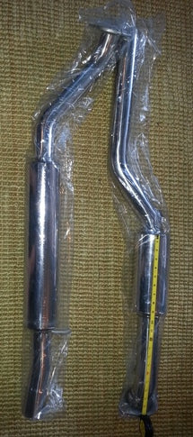 RoadsterSport Stainless Double Resonator MX5 Miata Midpipe MIATA MX5-NC 2006-2015