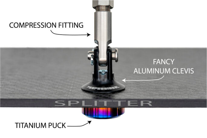 Miata Splitter Support Rods – Pair - By Professional Awesome Racing