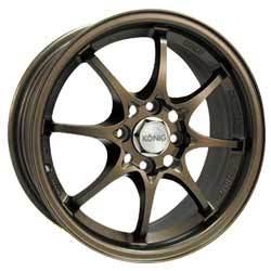 Konig Helium Bronze 15x6.5 40mm offset