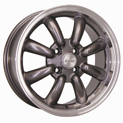 Konig Rewind Graphite Wheel with Machined Lip 40mm