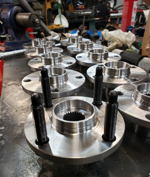 Upgraded Rear Bearings and Hubs (Pair)