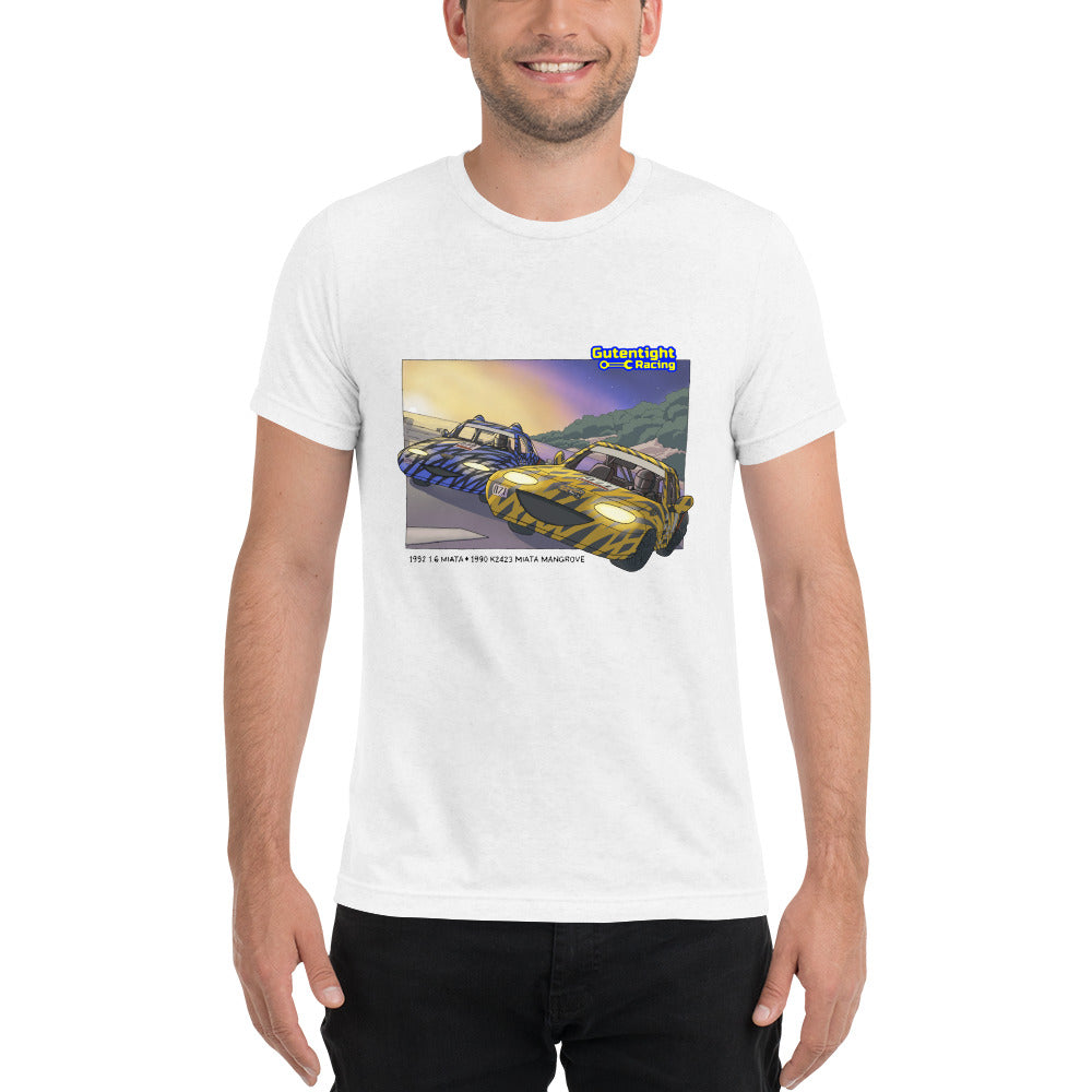 Miata Racing Cartoon T Shirt