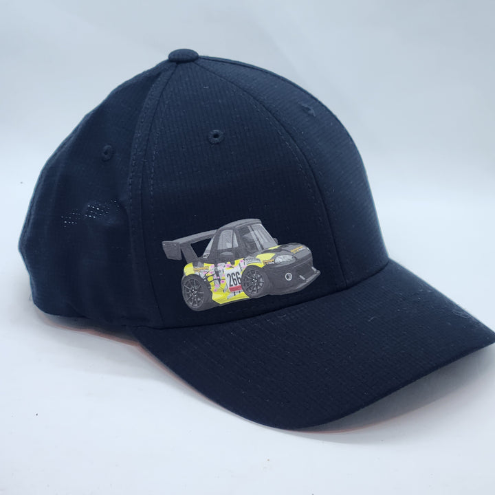 Gutentight Racing Cap with DTG Toon Miata NB Racecar – Where Speed Meets Fashion