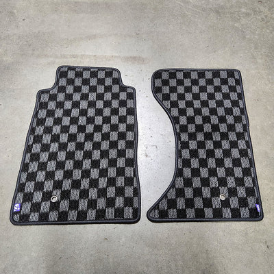 Chikara JDM style Checkered Floor mats for 2006-2015 NC Miata LHD MX5 LHD