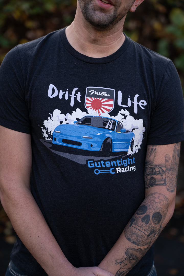 Drift Life US - Blue Miata Soft T-Shirt