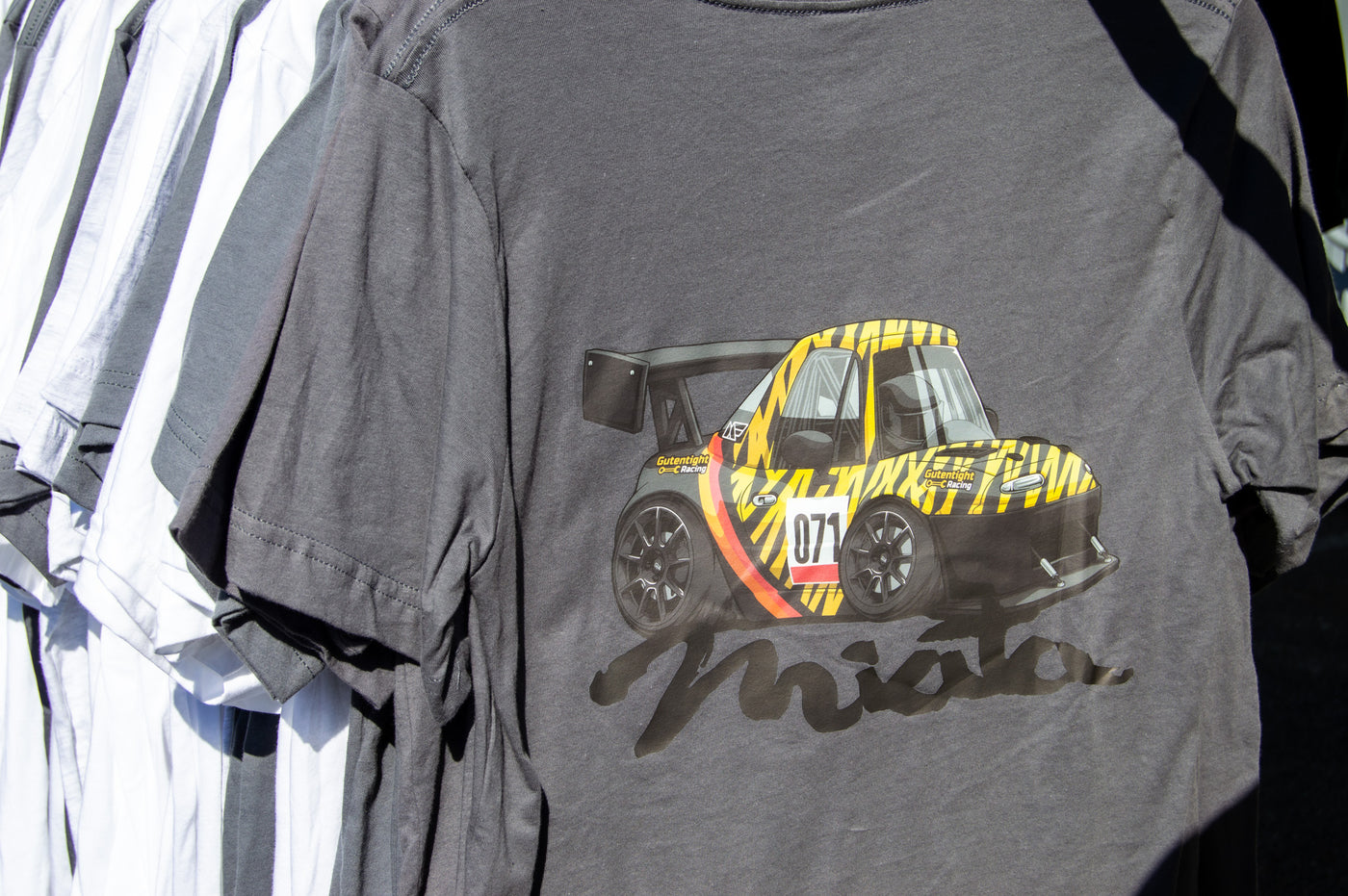 Mangrove Yellow NA Miata #071 Gutentight Racing T Shirt K24 Swapped