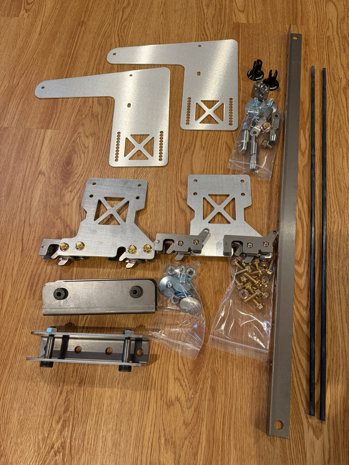 Miata Bolt-in Front Splitter Mounting Kit - Quick Release