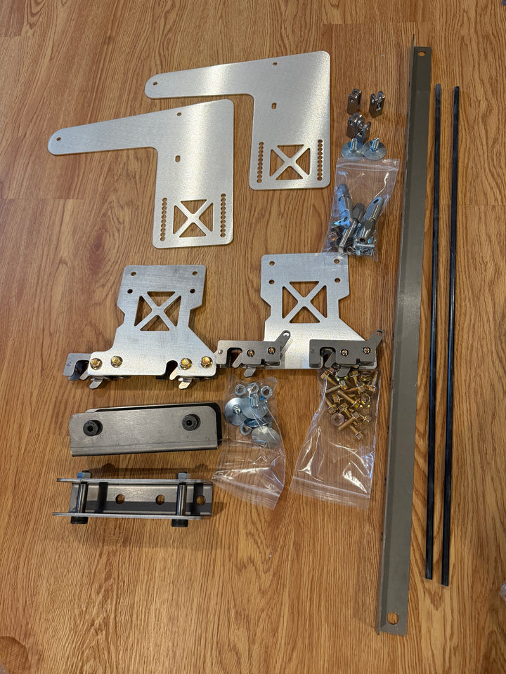 Miata Bolt-in Front Splitter Mounting Kit - Quick Release