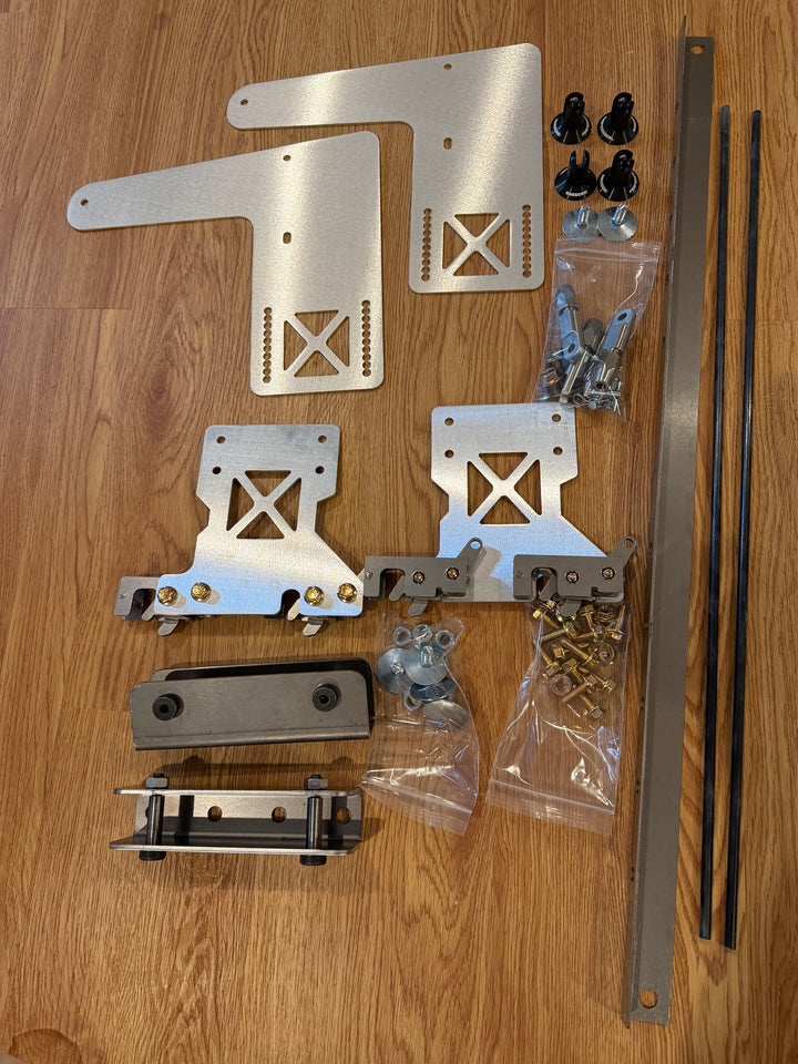 Miata Bolt-in Front Splitter Mounting Kit - Quick Release