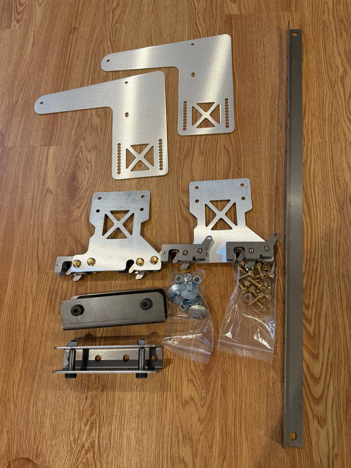 Miata Bolt-in Front Splitter Mounting Kit - Quick Release