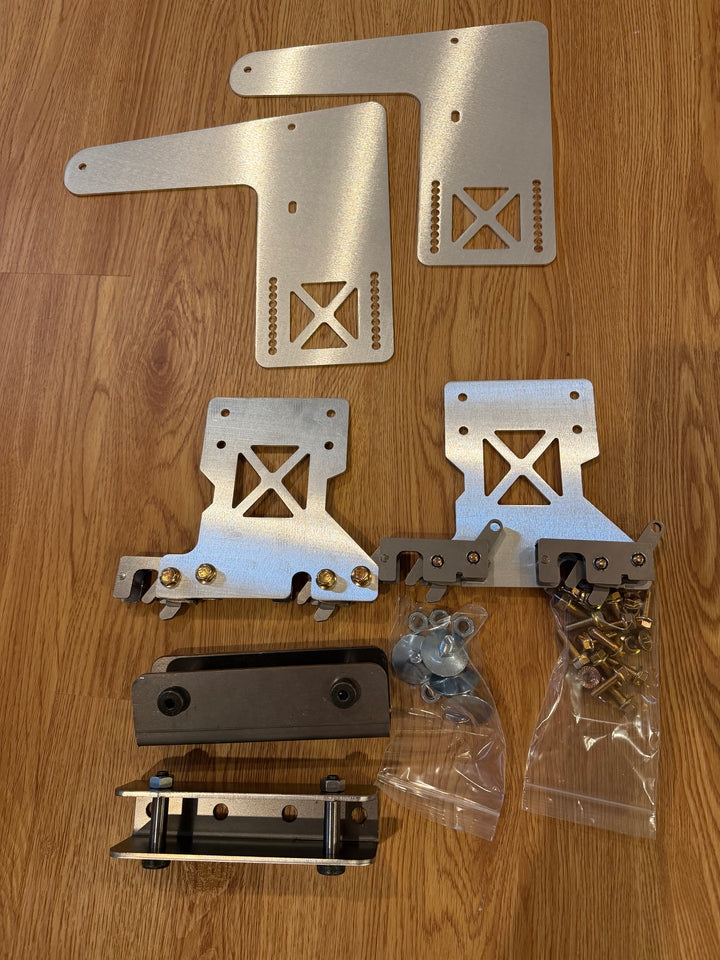 Miata Bolt-in Front Splitter Mounting Kit - Quick Release