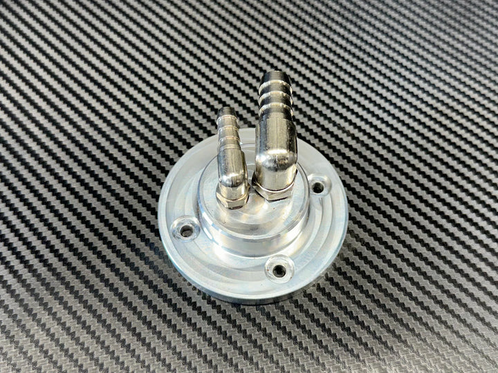 Added capacity gas tank vent kit