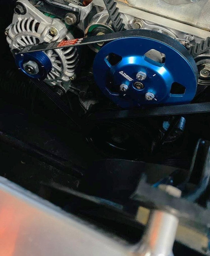 NA/NB MX-5 Miata Billet Aluminum Alternator and Water Pump Pulley *Individual Pullies*