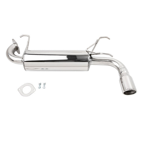 RoadsterSport 3 Polished Stainless Steel Miata Exhaust Muffler