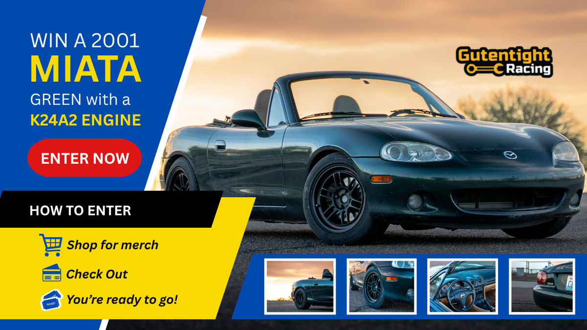 Win this Car! Miata Giveaway – Gutentight Racing