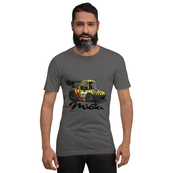 Mangrove Yellow NA Miata #071 Gutentight Racing T Shirt K24 Swapped