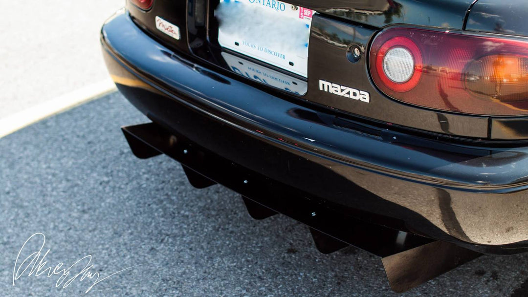 NA/NB MX-5 Miata V1 Rear Diffuser Kit (1990-2005)