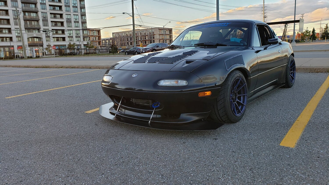 MX-5 Black Miata Durable Side Skirts (1990-1997)