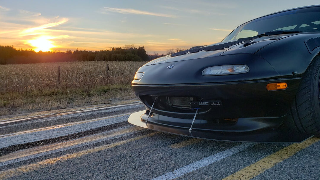 License Plate Quick Release Bracket in the car