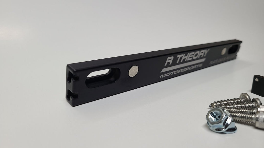 Black License Plate Quick Release Bracket