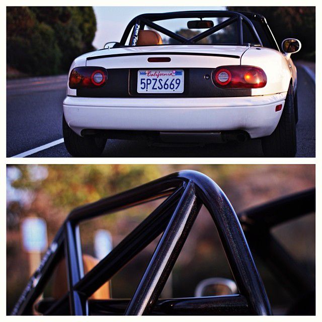 X-treme Roll Bar '90-'05 Mazda Miata White