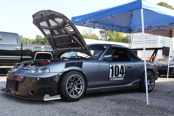 NA/NB MX-5 Miata Hood Vents + Fender Vent Combo 1990-2005