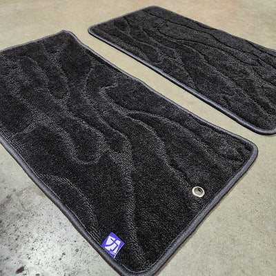 Chikara JDM style Black Weave Floor mats for 90-05 Miata LHD