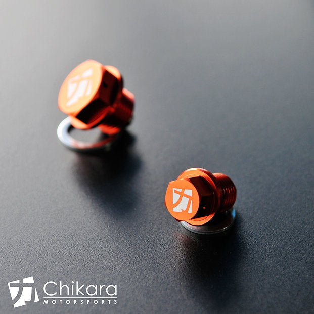 Aluminum Magnetic Drain Plug Set 