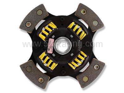  4-Puck Sprung Hub Race Clutch Disc