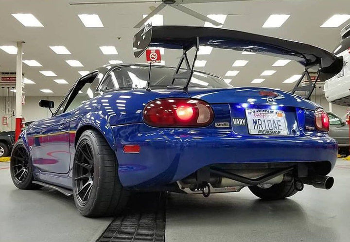 Jacking Point Bar Rear '90-'05 Mazda Miata Blue