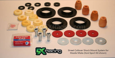 5X Racing Coilover Shock Mount System for NA Mazda Miata