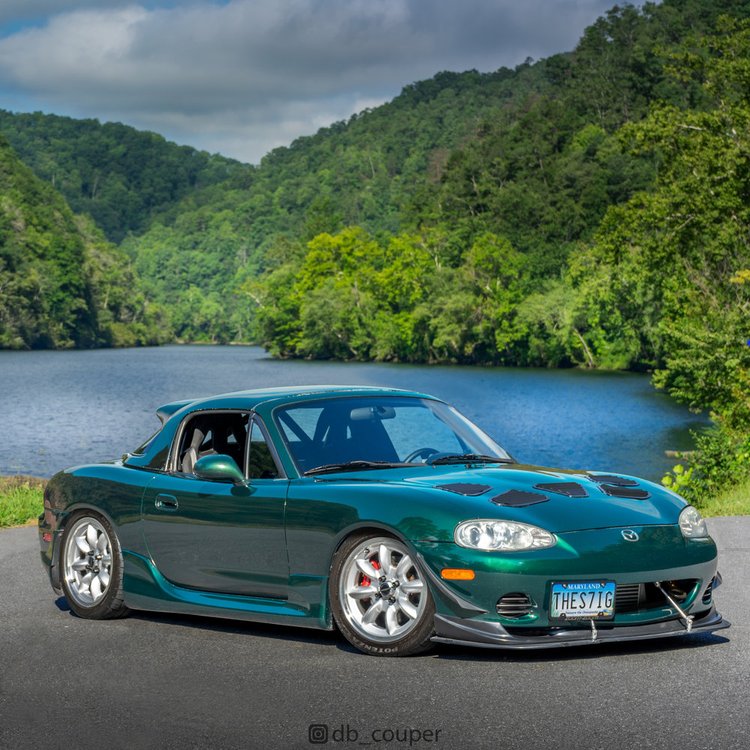NB MX-5 Miata Aluminum Hood Vents (1998-2005)