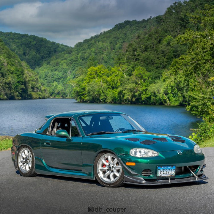 NB MX-5 Miata Aluminum Hood Vents (1998-2005)