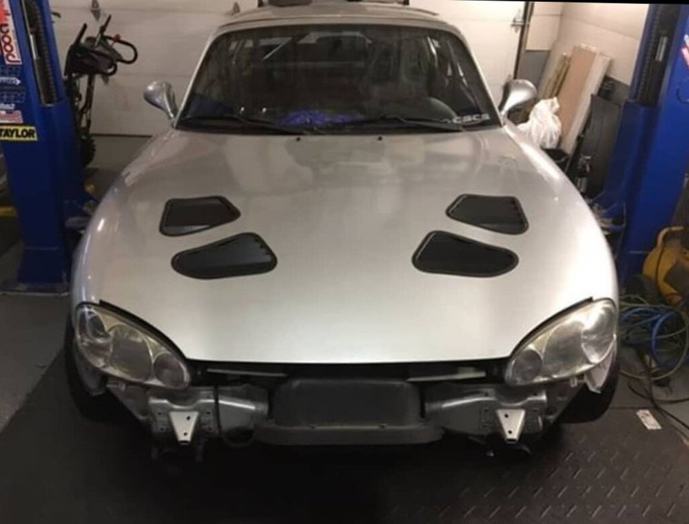 NB MX-5 Miata Aluminum Hood Vents (1998-2005)