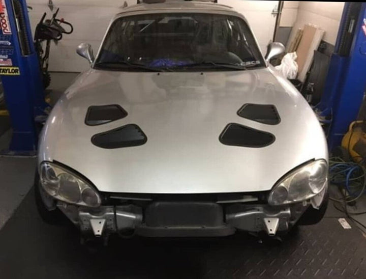 NB MX-5 Miata Aluminum Hood Vents (1998-2005)