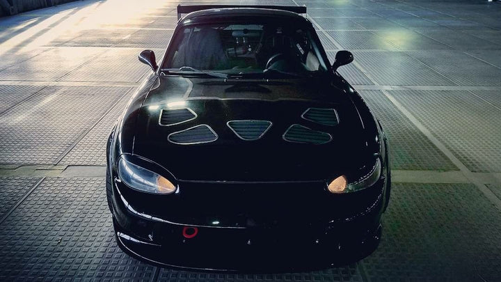 NB MX-5 Miata Aluminum Hood Vents (1998-2005)