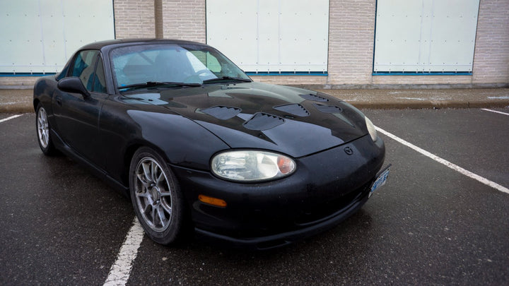 NB MX-5 Miata Aluminum Hood Vents (1998-2005)
