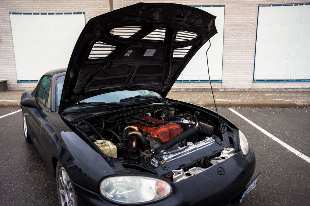 NB MX-5 Miata Aluminum Hood Vents (1998-2005)